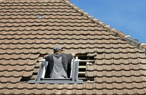 Pose de velux - Thiron-Gardais